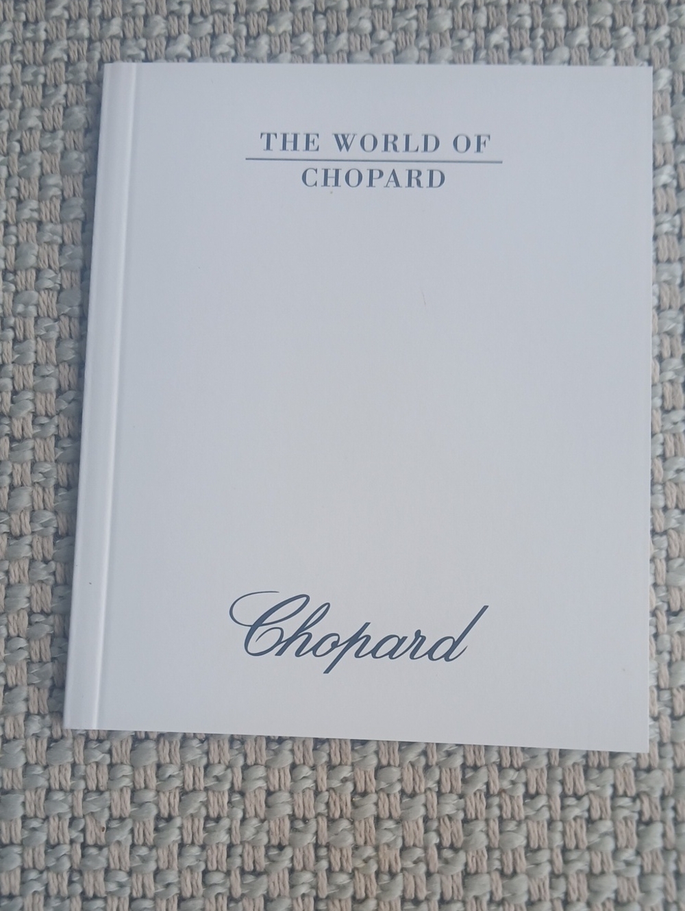 The world of Chopard instructions booklet